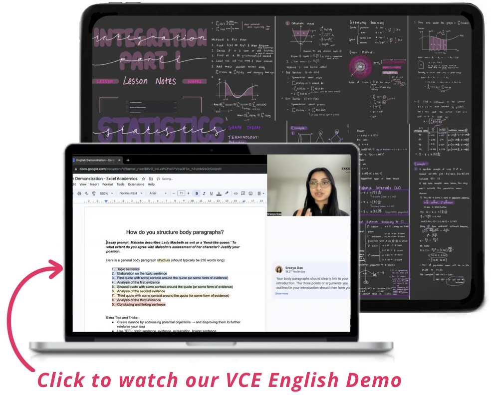 VCE English demo